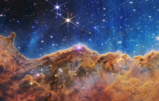 NIRCam Image of the “Cosmic Cliffs” in Carina